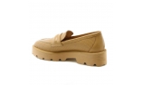 Brown colour women leisure shoes