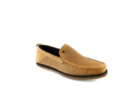 Brown colour men open shoes