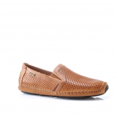 Brown colour men open shoes