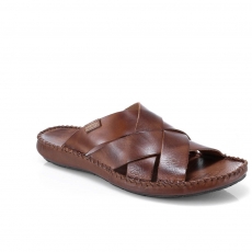 коричневые  мужские сандалии