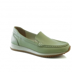 Green colour women court shoes