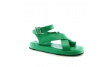 Green colour Women sandals