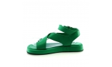 Green colour Women sandals